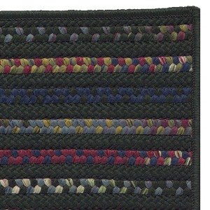 Colonial Mills Navajo Braided Runner, Green 2x11, Rectangle Shape - 1 of 4