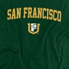 Men's University of San Francisco One Color Arched T-Shirt - 2 of 4