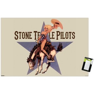 Trends International Stone Temple Pilots - Cowgirl Riding Bronco Unframed Wall Poster Prints - 1 of 4