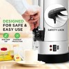 NutriChef  Water Boiler and Hot Water Dispenser - Stainless Steel, Black & Silver - 4 of 4