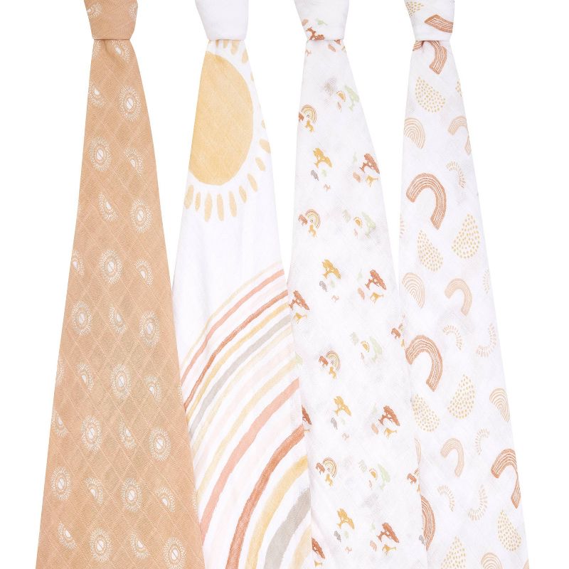 aden + anais muslin swaddle blankets - 4pk, 3 of 8