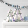 9.6" Christmas Lit Iridescent Tree Decor - Wondershop™ - 2 of 4