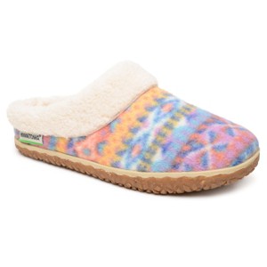 Minnetonka Women's Recycled PET (Polyethylene Terephthalate) ECO Spruce Recycled Slide Slippers - 1 of 4