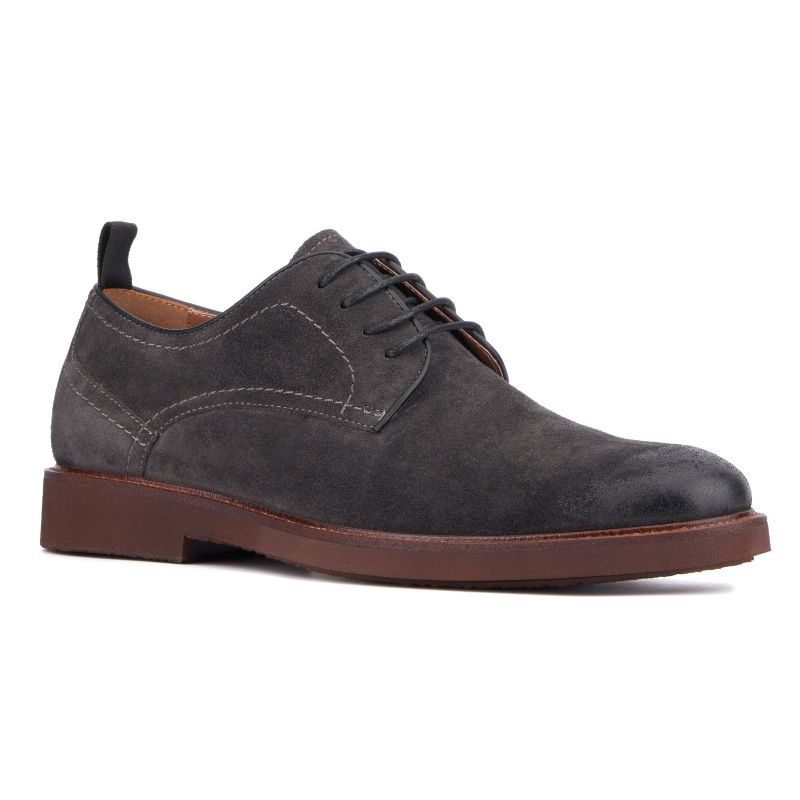 Vintage Foundry Co. Men's Dexter Oxford Dress Shoe - 10, GREY