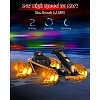 Ride On Go Kart for Kids, 24V 9Ah Battery 2x300W Motors, 8MPH Fast Drifting Circling Car, Electric Ride Toy Slow Start Function, Music, Horn - 4 of 4