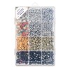 John Bead 2160pcs Square Alphabet Beads in 12 Grid Box for DIY Crafts Bracelets Necklaces Jewelry Making Bead Box - 4 of 4