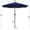 Yaheetech 10FT Patio Umbrella for Garden, Backyard, Beach - 3 of 4