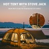 Naturehike Dune Hot Tent with Stove Jack, 2-3 Person Waterproof 4 Season Tent, Windproof Cold Weather Winter Tent - 2 of 4
