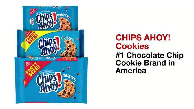 Chips Ahoy! Chewy Chocolate Chip Cookies With Reese's Peanut Butter Cups - 9.5oz, 2 of 14, play video