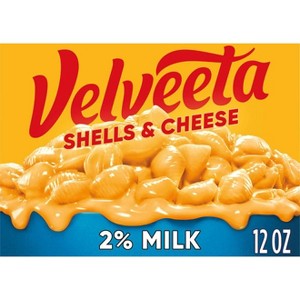Velveeta Shells and Cheese Mac N Cheese Dinner with 2% Milk Cheese, 12 oz Box (Box of 2) - 1 of 3