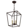 Livex Lighting Devonshire 3 - Light Pendant in  Bronze - 3 of 4