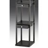 72" Murray Three Drawer Shelf Lamp Black - Adesso: Modern Wood Design, ETL Listed, Electric Powered - image 2 of 3