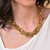 SOHI Women's Gold Link Chain Necklace - 3 of 4