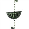 Alpine Corporation Hanging Dragonfly Iron Rain Chain: Durable, No Assembly, 81"H Multicolor Naturals - 3 of 4