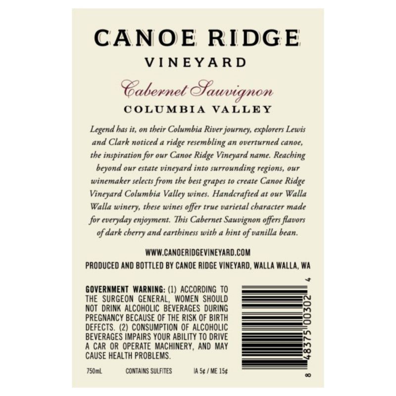 Canoe Ridge Cabernet Sauvignon Red Wine - 750ml Bottle, 5 of 6