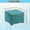 Unique Bargains Stretch Band Furniture Protecting Square Stool Covers - 2 of 4