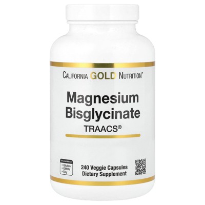 Magnesium Bisglycinate, High Absorption Albion Minerals, 240 Veggie Capsules