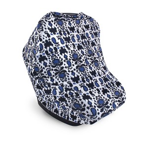 Yoga Sprout Baby Girl Multi-use Car Seat Canopy, Blue Ikat, One Size - 1 of 1