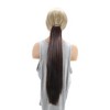 Unique Bargains Long Straight Hair Wig Hair Clips 21.65" Length 1 Pc - 3 of 4