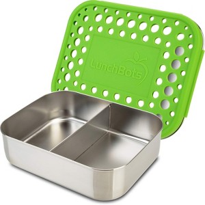 LunchBots Medium Duo Stainless Steel Bento Box - 1 of 4