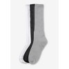 Comfort Choice Women's Plus Size Diabetic Ultra Plush Crew Socks 3-Pack - 2 of 2