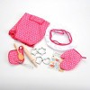 JuzToys Kids Cooking & Baking Toy Set with Chef Outfit – Chef Hat, Apron, Cookbook, Dress Up Clothes for Pretend Play – Pink - 3 of 4