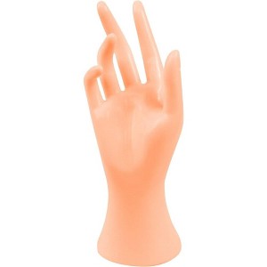 SereneLife Mannequin Jewelry Hand Display - Elegant and Durable Jewelry Stand for Rings, Bracelets, and Watches, Skin tone - 1 of 4