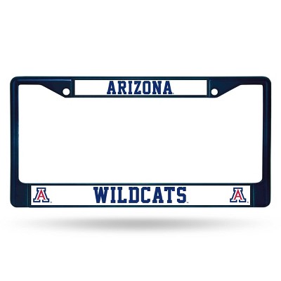 NCAA Arizona Wildcats Colored Chrome Frame