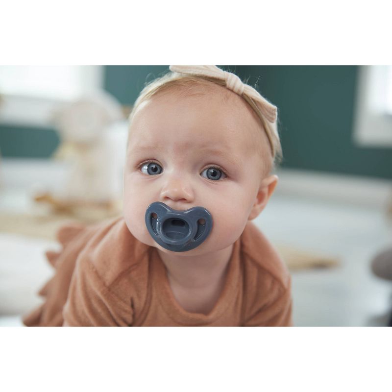 NUK for Nature Sustainable Silicone Pacifier 0-6m - Neutral - 3ct, 3 of 5