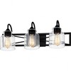 Quoizel Lighting Bartley 3 - Light Vanity in  Matte Black - 2 of 4