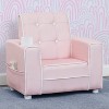 Delta Children Chelsea Kids' Upholstered Chair with Cup Holder - image 2 of 4