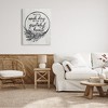 Stupell Industries Begin Each Day Grateful Heart Vintage Country Wreath, 30" x 40" - 2 of 4