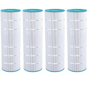 Hurricane 4 Pack HF9415-01 Advanced Pool Filter Cartridge Replacement for PAP150, Unicel C-9415, Filbur FC-0687, Clean & Clear 150, Predator 150 - 1 of 4