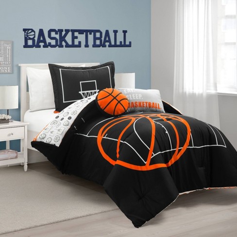 Kids basketball clearance bed