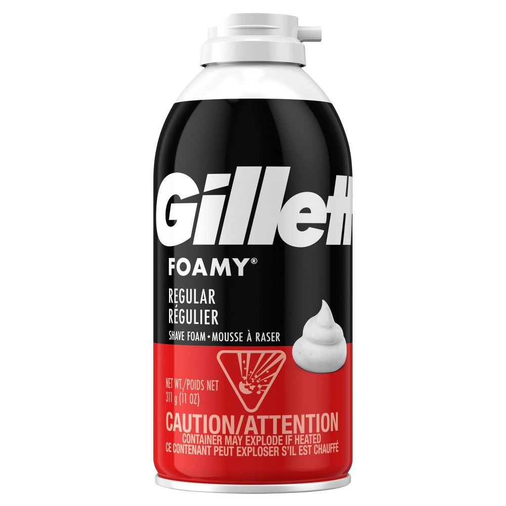 UPC 047400240407 product image for Gillette Foamy Men's Regular Shave Foam - 11oz | upcitemdb.com