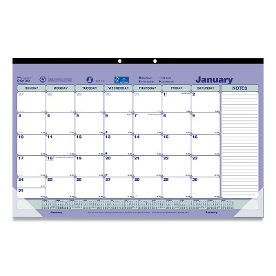Brownline Monthly Desk Pad Calendar 17.75 x 10.88 2022 C181700