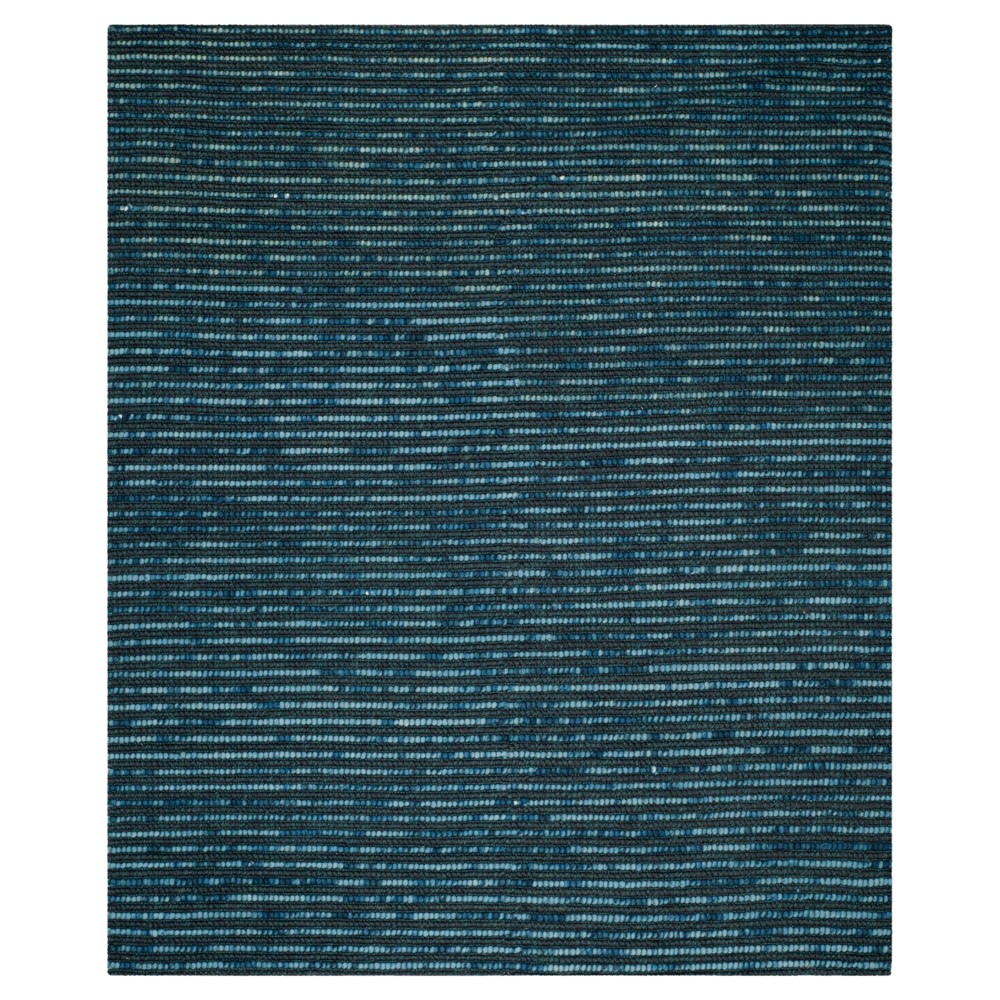 Dark Blue Stripe Woven Area Rug - (9'X12') - Safavieh