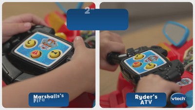 VTech - 2-en-1 Guidon et Volant Paw Patrol Adventure Missions