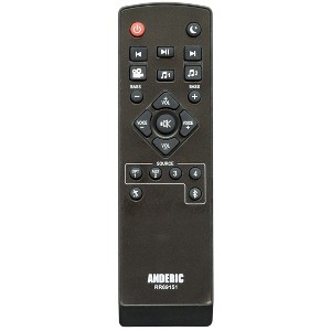 Anderic RR69151 Replacement Sound Bar Remote Control for Polk Audio RE6915-1, RE8114-1, and Others - 1 of 3