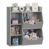 5-Cubby Kids Bookshelf and Bookcase for Storage Books and Toys - 2 of 4