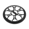 Unique Bargains Car Speaker Hollow Mesh Sub Woofer Subwoofer Grill Cover Black  9" 2Pcs - 4 of 4
