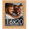 PosterPalooza | 16x20 Modern Bamboo Picture Frame, UV Acrylic, 5 Finishes - 2 of 4