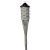 Patio Essentials 61.02" Eco Weave Plastic Outdoor Torch Ivory - 3 of 3