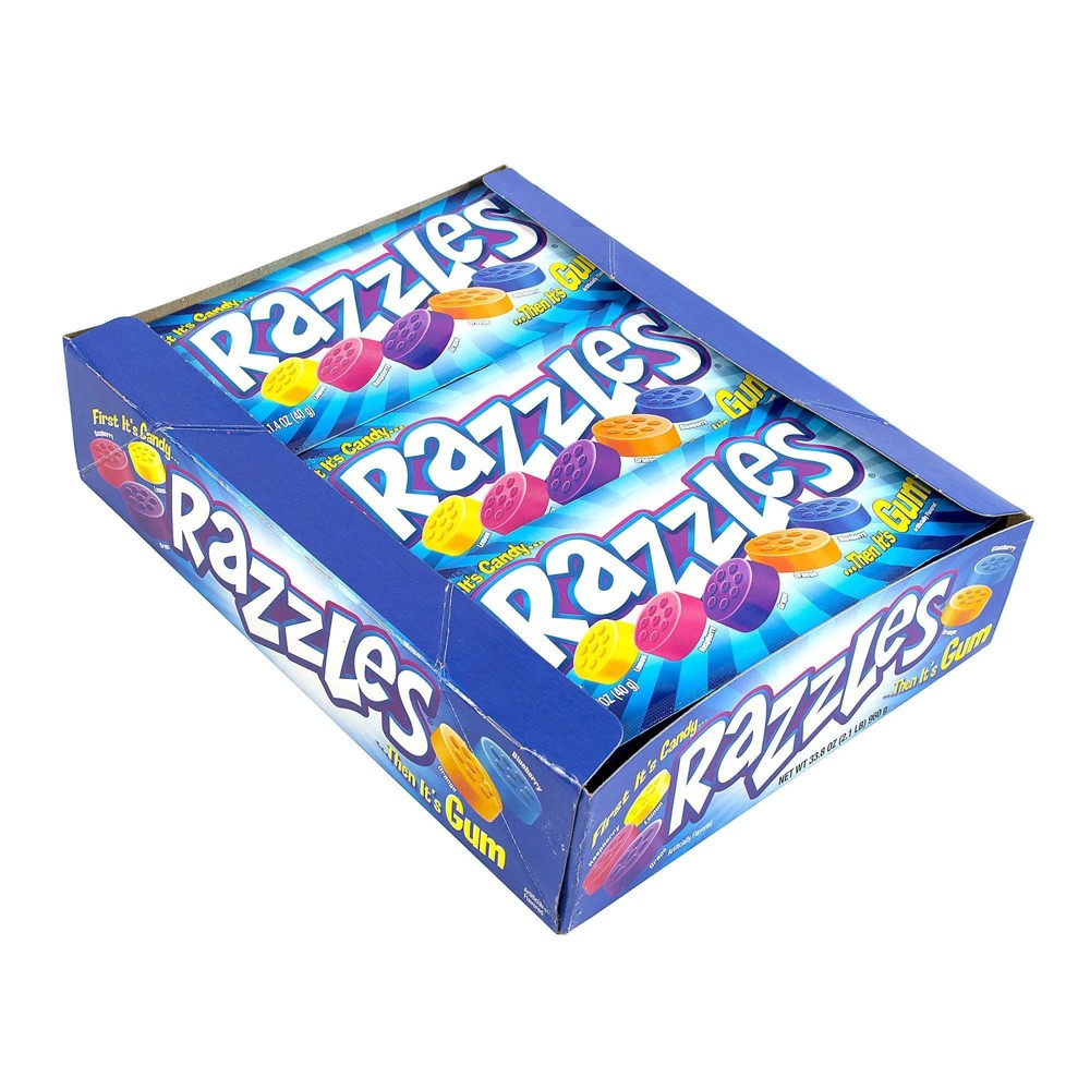 Razzles Gum - 33.8oz/24ct