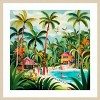 Amanti Art Tropical Paradise Dreams II by Lazar Studio Framed Wall Art Print - 4 of 4
