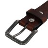 CrookhornDavis Men's The Crossfire 40mm Genuine Bison Leather Belt - image 3 of 4