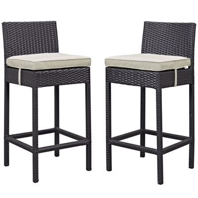 Modway Lift Bar Stool Outdoor Patio Set of 2