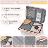 Wooakway Luggage 4 Piece Sets(14"/20"/24"/28"), Hard Shell Lightweight TSA Lock Carry on Expandable Suitcase - 4 of 4