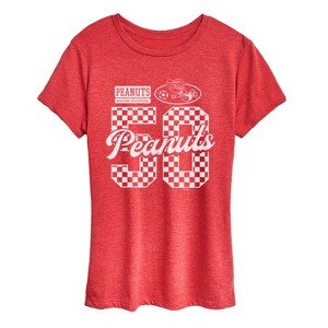 Women's - Peanuts - Patty Jersey Soccer Short Sleeve Graphic T-Shirt - 1 of 4