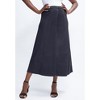 Jessica London Women's Plus Size Stretch Denim Jegging Skirt - 4 of 4